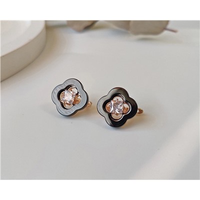 Серьги с керамикой