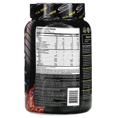 Muscletech, Performance Series, CELL-TECH, самая мощная формула с креатином, со вкусом фруктового пунша, 1,36 кг (3,00 фунта)