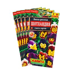 Набор семян Виола "Шотландия", 5 шт.