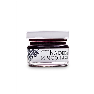 Джем Клюква-Черника на виноградном соке без сахара 25г ЭКОПРОДУКТЫ, 1193763
