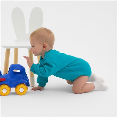 Свитшот - комбинезон детский MINAKU, рост 62-68 см, изумрудный