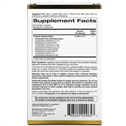 California Gold Nutrition, LactoBif, пробиотики, 30 млрд КОЕ, 60 вегетарианских капсул