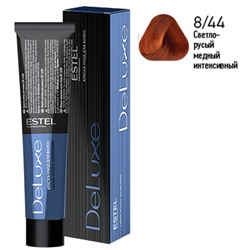 ESTEL DeLuxe Крем-краска для волос 8/44 Светло-русый медный интенсивный 60 мл