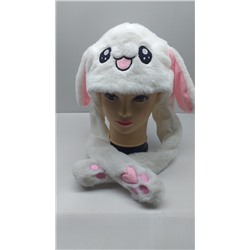 шапка зайка