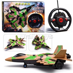 Самолет "Военный истребитель" р/у, 27 MHz, в коробке