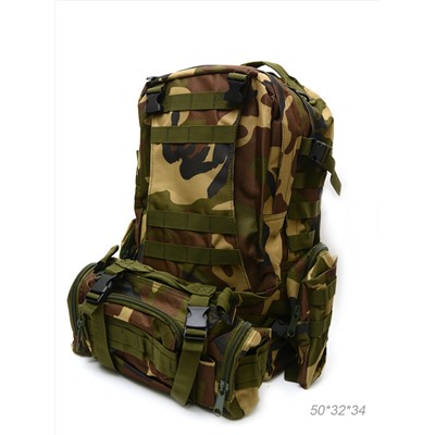 Рюкзак 50х32х34 см камуфляж джунгли / MR2С /уп 1/23 февраля