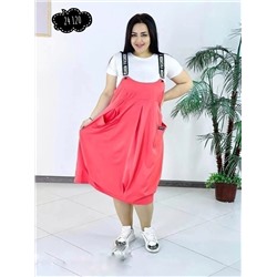 САРАФАН С ФУТБОЛКОЙ