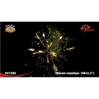 Фейерверк РС7385 Магия серебра (1,1" х 48)