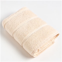 Полотенце махровое Love Life «Ария» 50×90 см, бежевый, 100% хл, микро-коттон, 450 г/м²