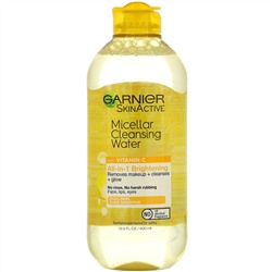 Garnier, SkinActive, Micellar Cleansing Water with Vitamin C, 13.5 fl oz (400 ml)