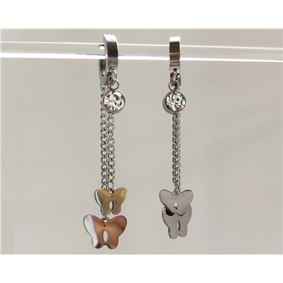 Серьги из стали