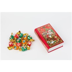 Конфеты подарочные новогодние глазированные «В гостях у Деда Мороза», в книге, 180 г