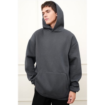 Мужское худи из футера с начесом Happyfox