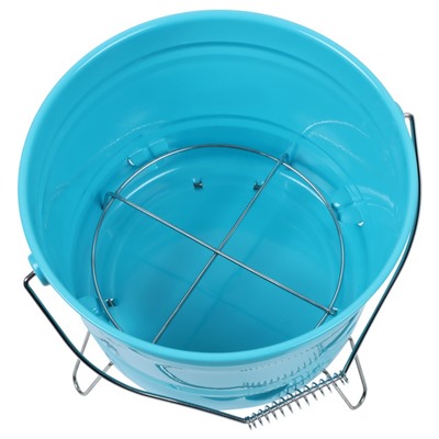 Гриль барбекю портативный, 27×22.5 см, голубой