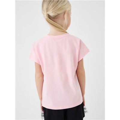 Фуфайка трикотажная для девочек (футболка)