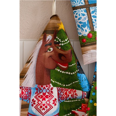 Полотенце Веселые лошадки