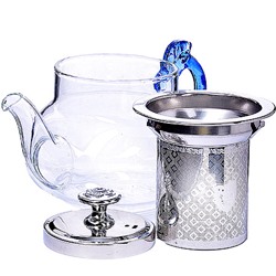 26200 Заварочный чайник стекло 400мл+сито MB (х60)