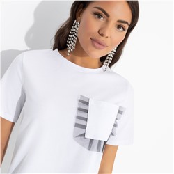 Футболка из хлопка, Мой креатив (new white)