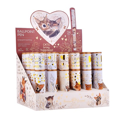 Ручка "DreamWrite. "Сказочный день" шариковая 0.7 мм, синяя, 3 вида