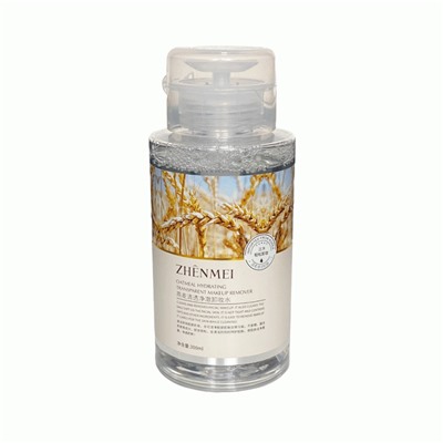 Средство для снятия макияжа ZHENMEI OATMEAL с дозатором