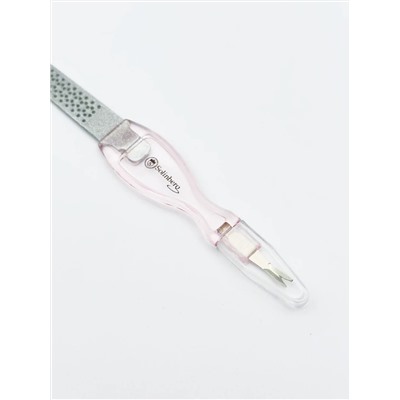 Solinberg Металлическая пилка для ногтей с алмазным покрытием и триммером 231-810730, 18,5 см 27730