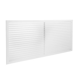 УЦЕНКА Решетка радиаторная ПВХ, 600×1200 мм, белая