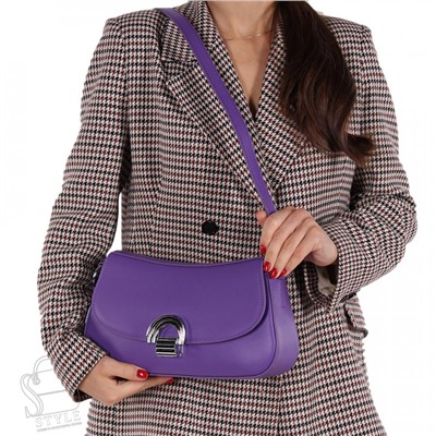 Сумка женская кожаная 1043TH dream purple Polina&Eiterou/50