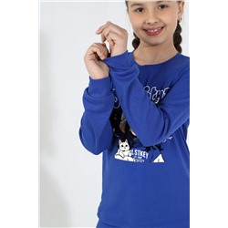 Пижама для девочки ЭНДИ (Синий)