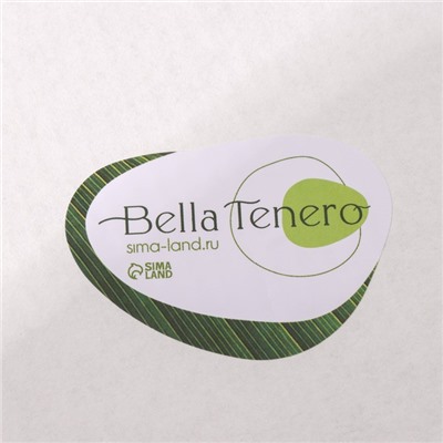 Банки для сыпучих BellaTenero «Эко. Грани», 295 мл, 10×13 см, набор 3 шт., на бамбуковой подставке, с ложками, стекло