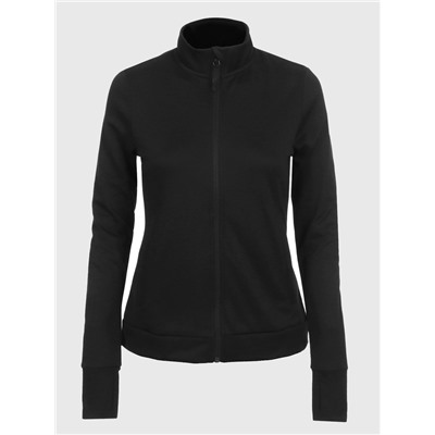 Рашгард на молнии с длинным рукавом женский Resport, размер 42, чёрный