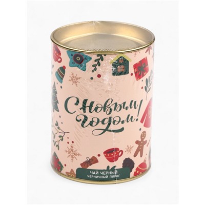 Чай подарочный в тубусе «С Новым годом», 50 г