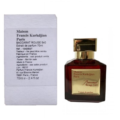 Maison Francis Kurkdjian Baccarat Rouge 540 Extrait De Parfum EDP тестер унисекс (Luxe)