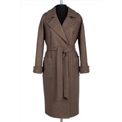 01-11135 Пальто женское демисезонное (пояс)