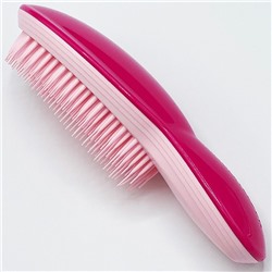 DETANGLER Ultimate Расческа с ручкой ЯКРО-СВЕТЛО РОЗОВАЯ матовая