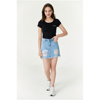 Футболка 7117 (Черный)