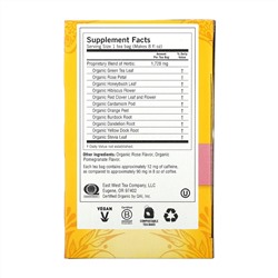 Yogi Tea, Skin DeTox, успокаивающий чай с розой и гибискусом, 16 чайных пакетиков, 32 г (1,12 унции)