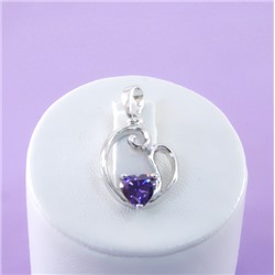 Кулон родий Н01-2108