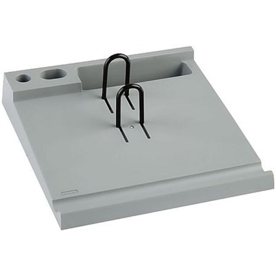 Подставка настольная для перекидного календаря серая ПК06 Стамм