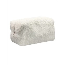 Kristaller Косметичка женская плюшевая «Тедди», белый 27828