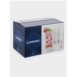 Стаканы Luminarc «Рош», 450 мл, набор 6 шт., стекло, прозрачные