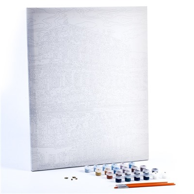 Картина по номерам «Дворец Цвингер», холст на подрамнике, 40×50 см