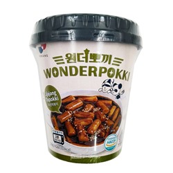Токпокки в соусе Чачжан Jjajang Tteokbokki Wonderpokki Hokang, Корея, 120 г Акция