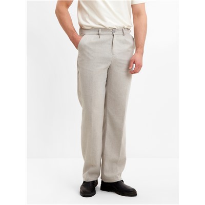 Брюки мужские MINAKU: Modern classic, размер 48, серые