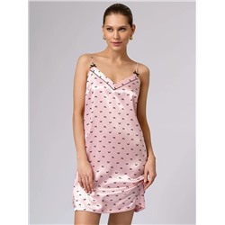 Omsa Сорочка OmD 0109D PINK LOVE Сорочка принт. жен. (на узких бретелях укороченная), PL