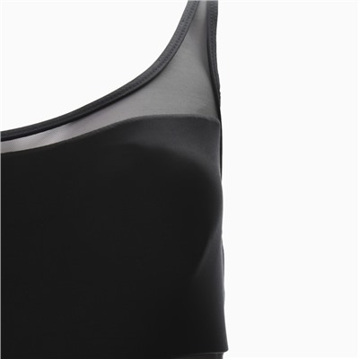 Купальник женский слитный, цвет чёрный, размер 50 (46)