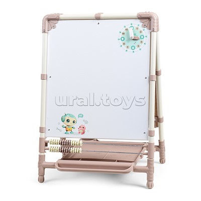 Мольберт «Доска знаний» двусторонний (бежевый-2)