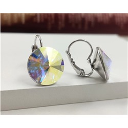 Серьги с кристаллами Swarovski