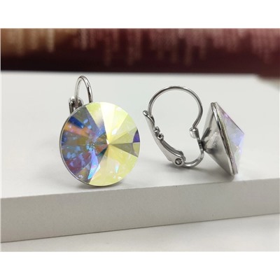 Серьги с кристаллами Swarovski