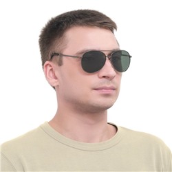 Очки солнцезащитные OneSun, поляризационные, дужка 14 см, ширина 14 см, 5×6 см, черные