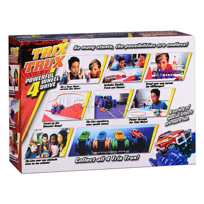 Машина-трюкач на батарейках, в коробке